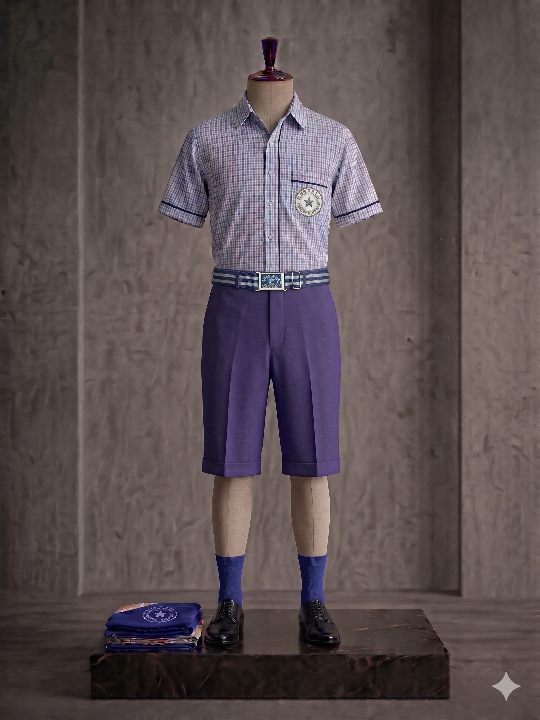 Shirt Nikkar Belt Socks
