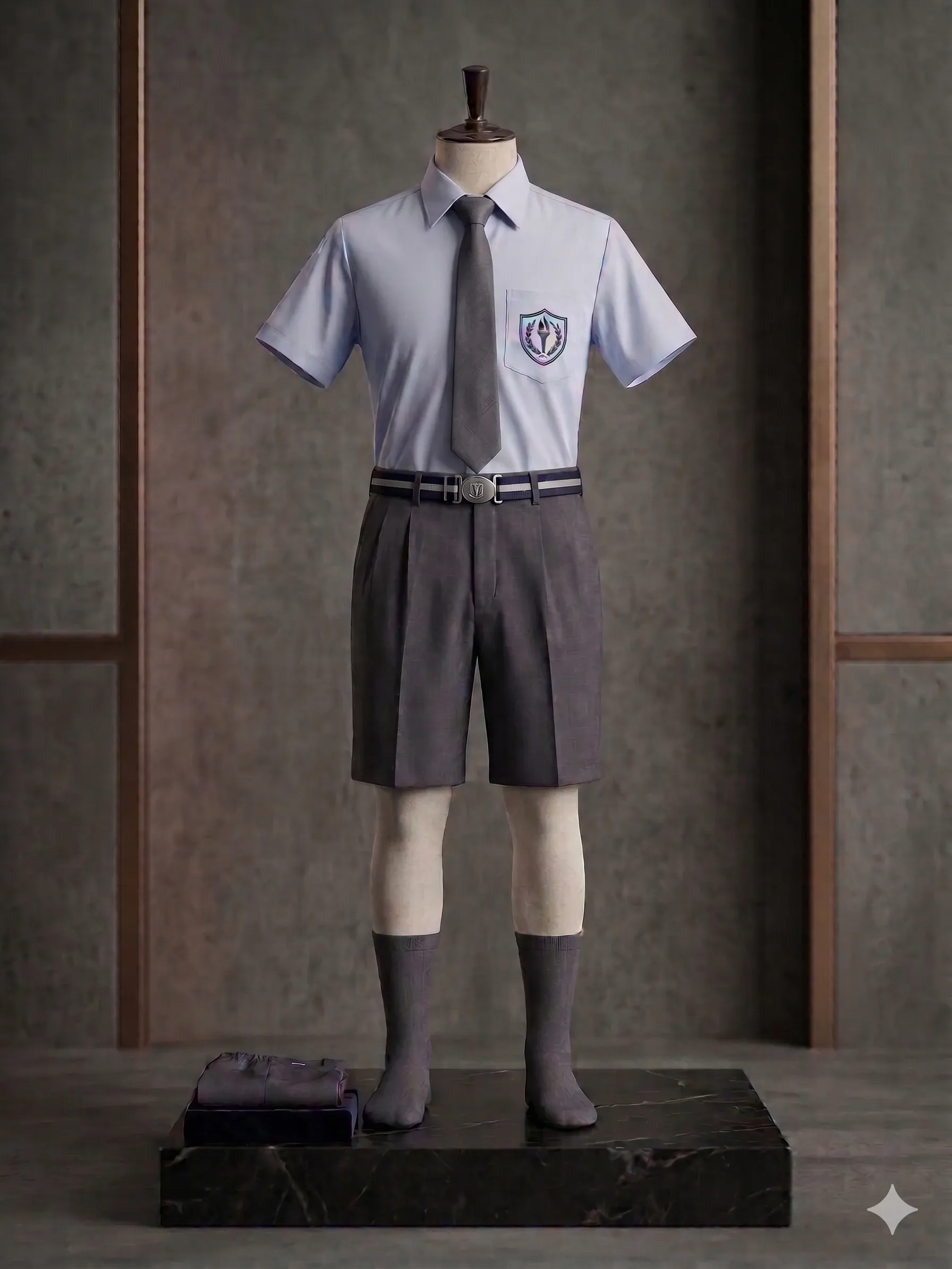 Shirt Nikkar Belt Socks Tie