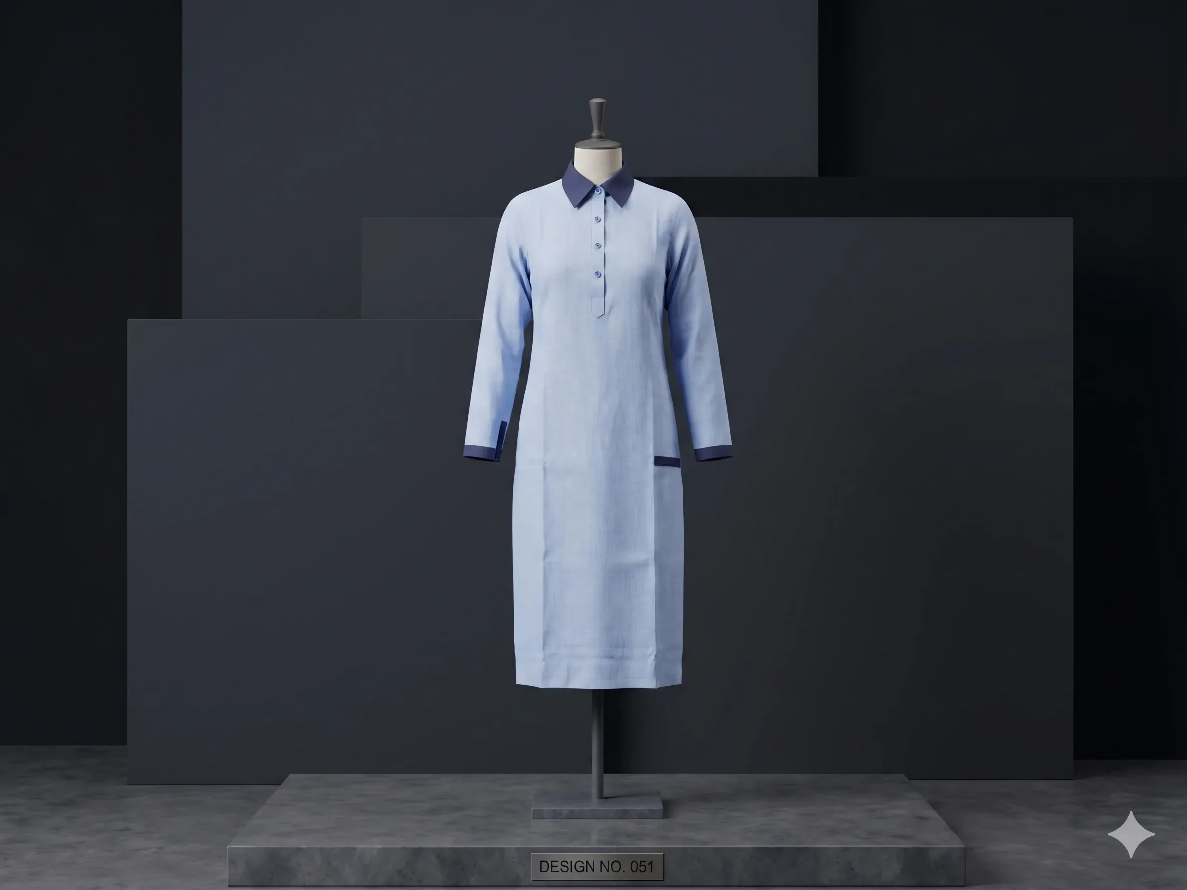 Suit With Collar