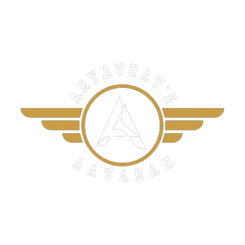 Aryavrat's Aavaran logo