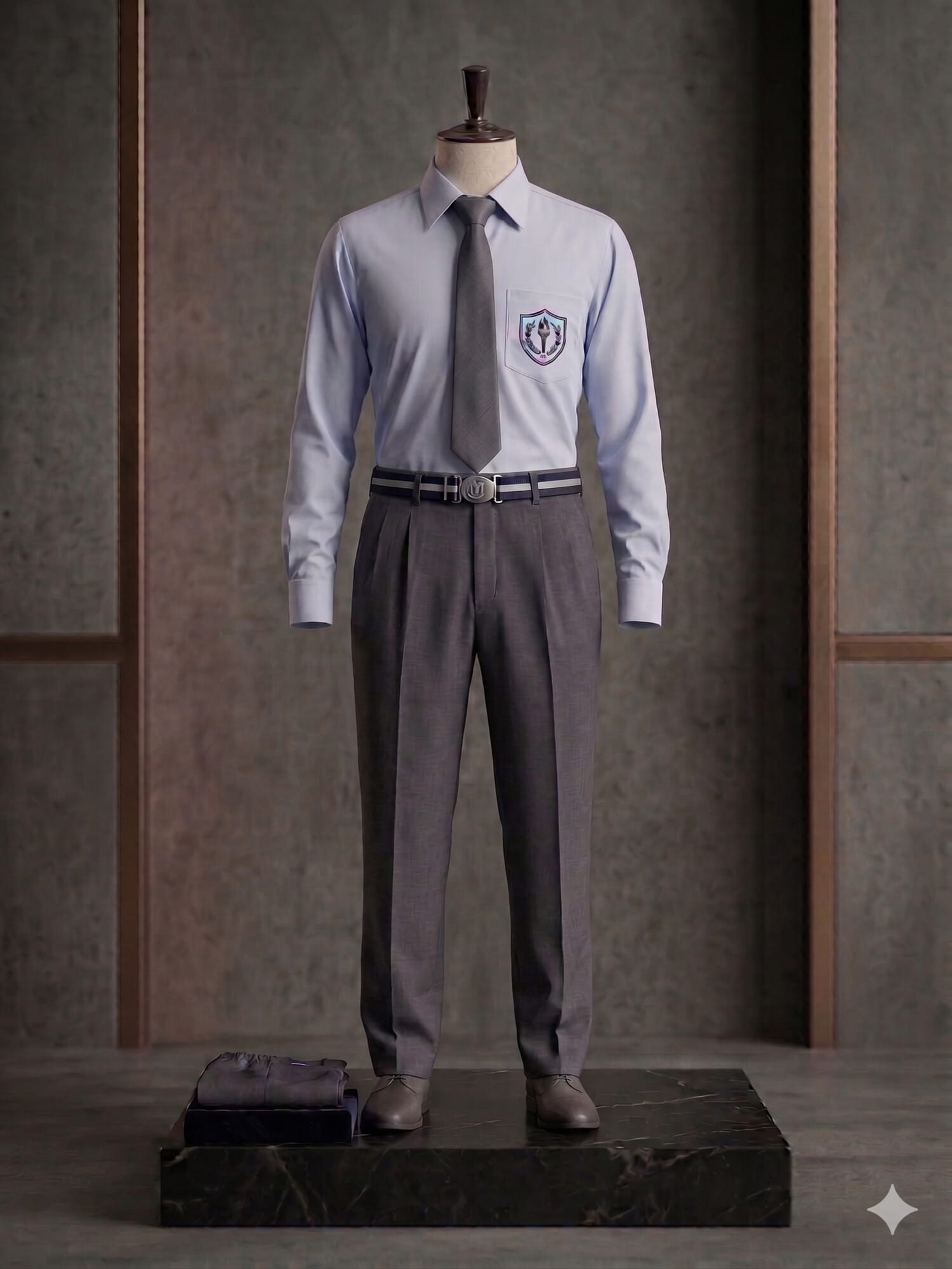 Shirt Pant Tie Belt