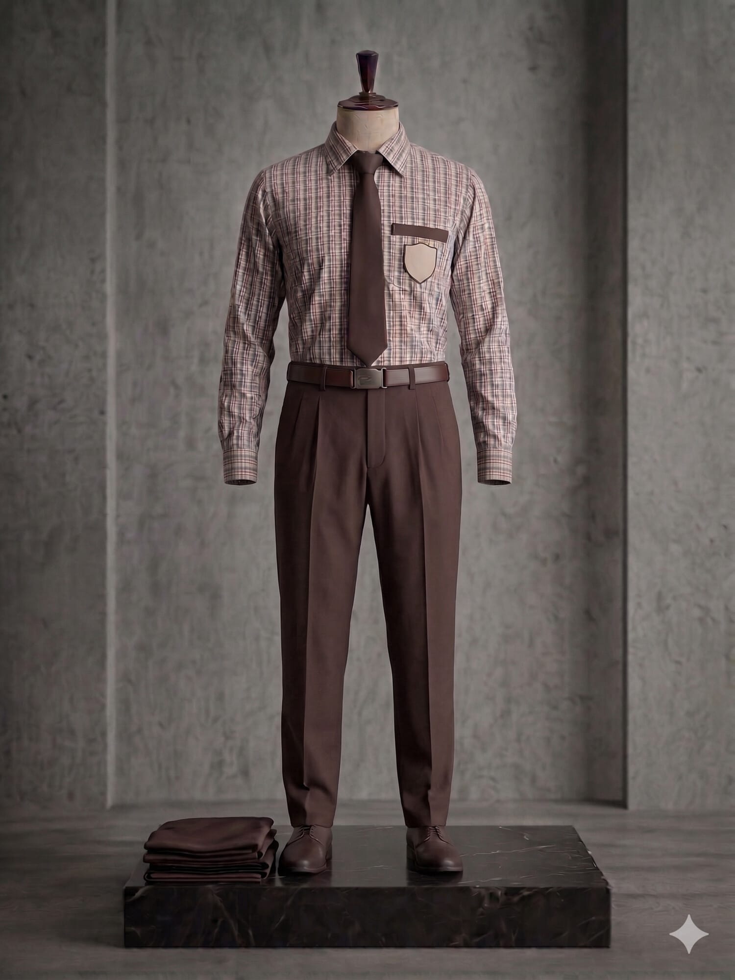 Shirt Pant Tie Belt Socks
