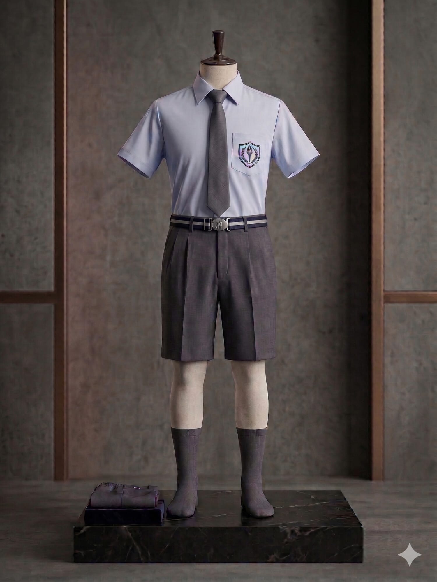 Shirt Nikkar Belt Socks Tie
